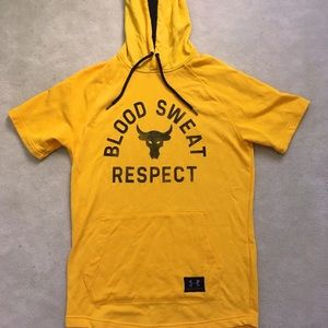 Under armor project rock short sleeve sweatshirt